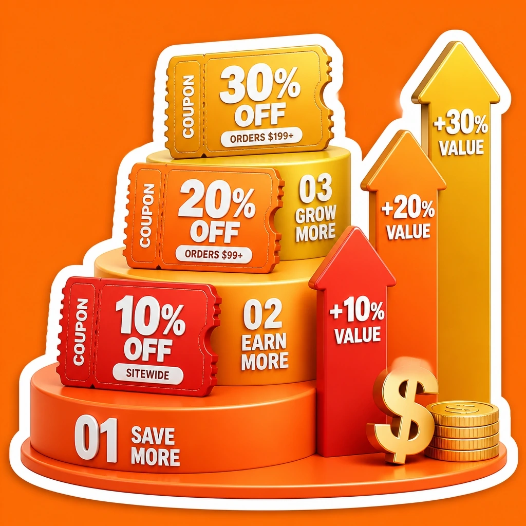 LFmall 결제금액대별 맞춤구간 할인쿠폰팩 아이콘